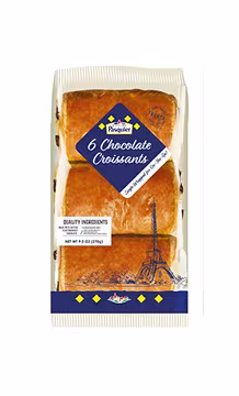 Brioche Chocolate Croissants