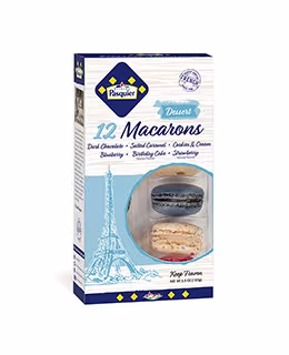 Frozen Dessert French Macarons